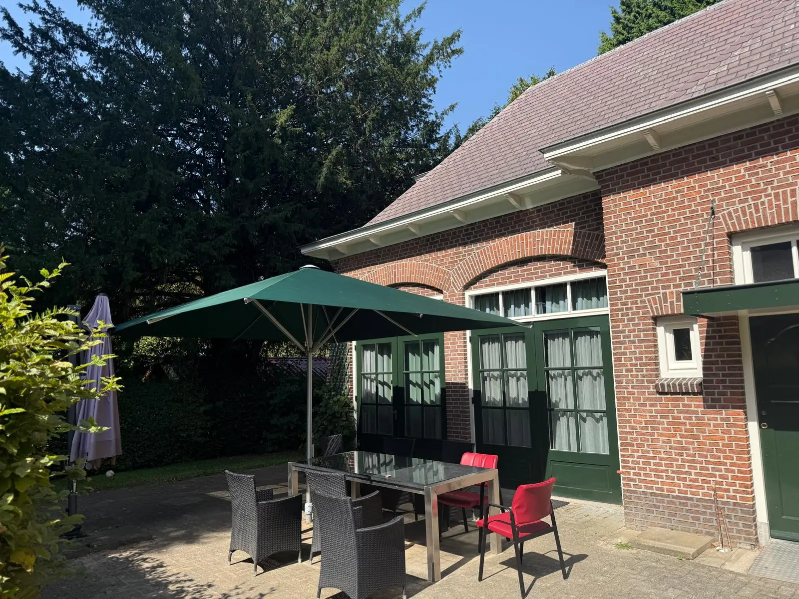 Horeca parasols voor Villa Eikhold
